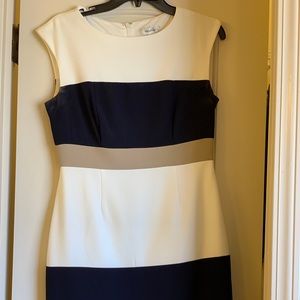 Dress Barn color block dress